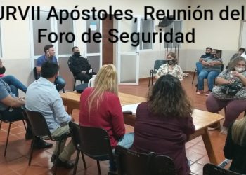 Apóstoles: Reunión con referentes y Foro de Seguridad