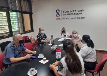 Programa Escuela Segura: Policía Comunitaria se reunió con Ministerio de Educación
