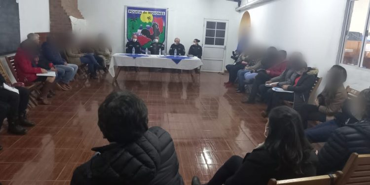 Foros de Seguridad: trabajo preventivo en toda la provincia