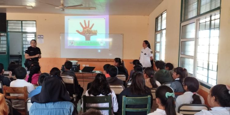 La División Escuela Segura cierra un año con cerca de 200 encuentros en las escuelas