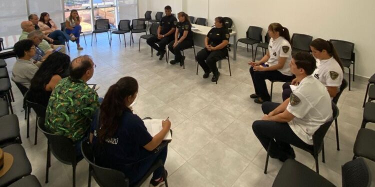 Policía Comunitaria se reunió con presidentes de Foros de Seguridad